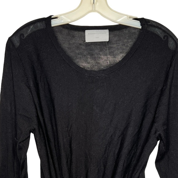 Modern Citizen Black Top with Tie nwot - Picture 2 of 9
